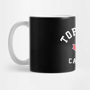 Toronto Canada Canadian Flag Maple Leaf Mug